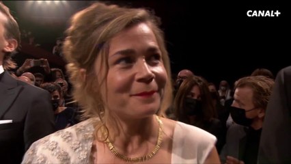 Standing ovation après la projection de France avec Benjamin Biolay, Blanche Gardin - Cannes 2021