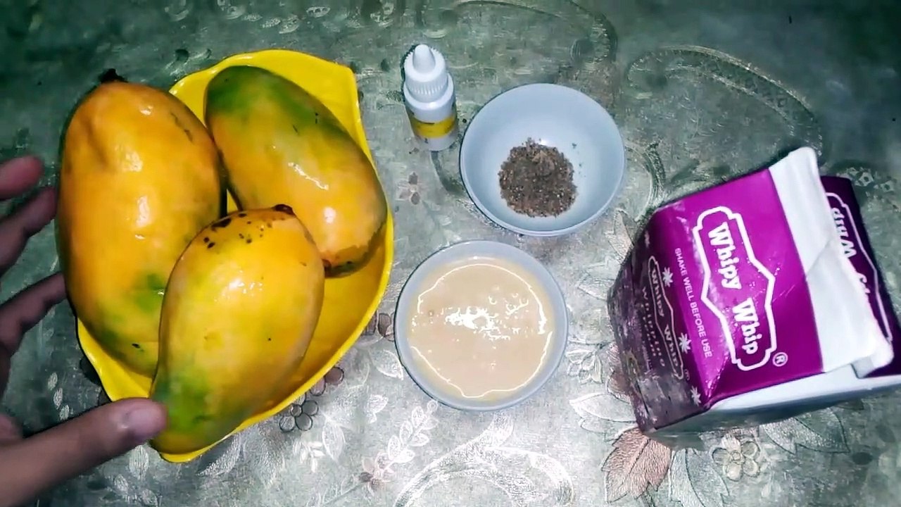 Mango Ice Cream Recipe | Healthy Mango Ice Cream Recipe | Homemade Mango Ice Cream | Made By The Mix Up