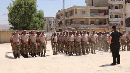 Suriye'nin Afrin ilçesinde 120 polis mezun oldu