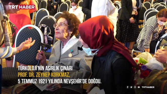 Türkçenin asırlık çınarı: Prof. Dr. Zeynep Korkmaz