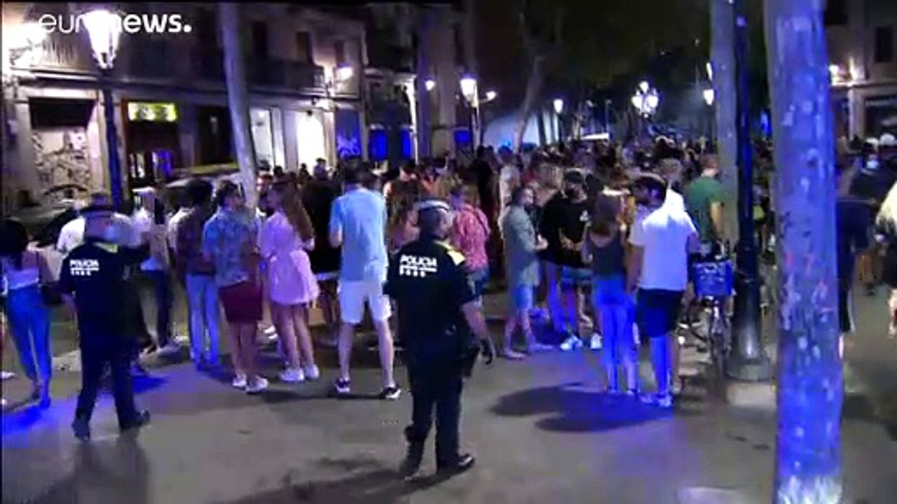 La Justicia avala los toques de queda nocturnos en Cataluña y Cantabria