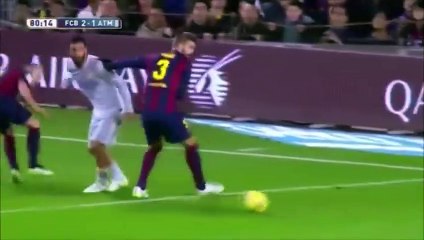 Arda Turan'dan Pique'ye efsane çalım