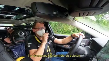 Inside Teams - Team DSM Stage 18 in car footage