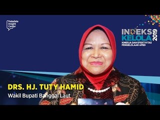 Indeks Kelola 2019: Drs. Hj. Tuty Hamid | Katadata Insight Center
