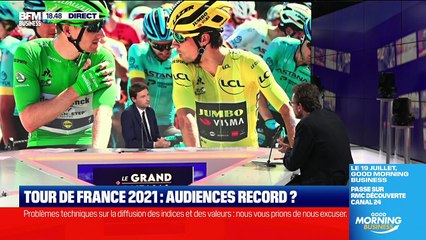 Laurent-Éric Le Lay (France Télévisions) : Audiences record pour le Tour de France 2021 ? - 16/07