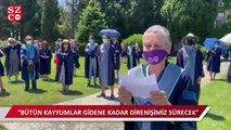 Boğaziçi eyleme devam ediyor: Artık Melih Bulu'nun olmadığı kampüsümüzden sesleniyoruz