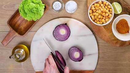 Receta de ensalada de garbanzos