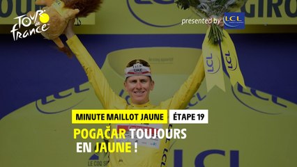 #TDF2021 - Étape 19 / Stage 19 - LCL Yellow Jersey Minute / Minute Maillot Jaune