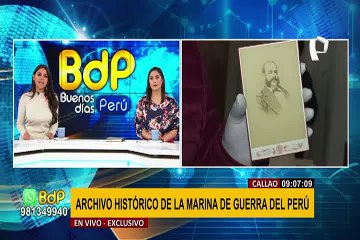 BDP hace un recorrido por el archivo histórico de la Marina de Guerra del Perú