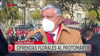 Autoridades participaron de los actos protocolares por la efeméride paceña