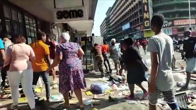 Uma semana de protestos mortais na África do Sul