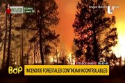 Incendio forestal más grande en EEUU solo es contenido en un 7%