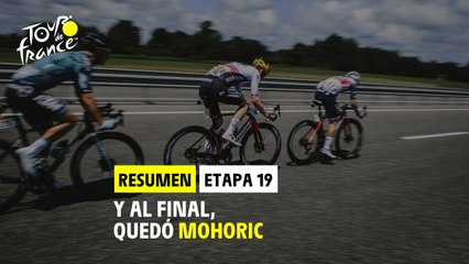 Resumen de etapa - Etapa 19 - #TDF2021