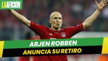 Arjen Robben anuncia su retiro definitivo del futbol
