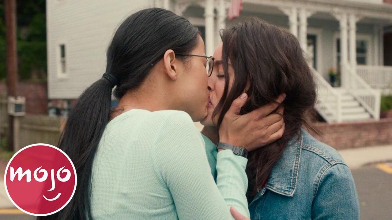Lesbian kissing compilation hot