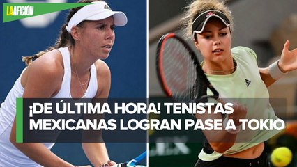 Giuliana Olmos y Renata Zarazúa obtienen boleto para Juegos Olímpicos de Tokio
