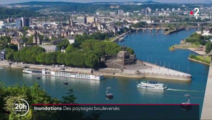 Inondations : des paysages bouleversés par les violentes intempéries