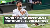 Novak Djokovic confirma su participación en los Juegos Olímpicos de Tokio