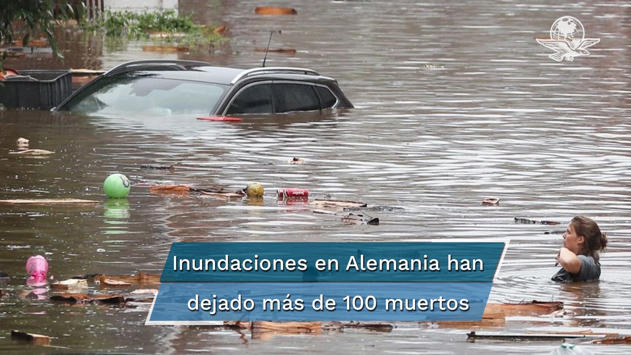 Inundaciones en Alemania: las impresionantes im...