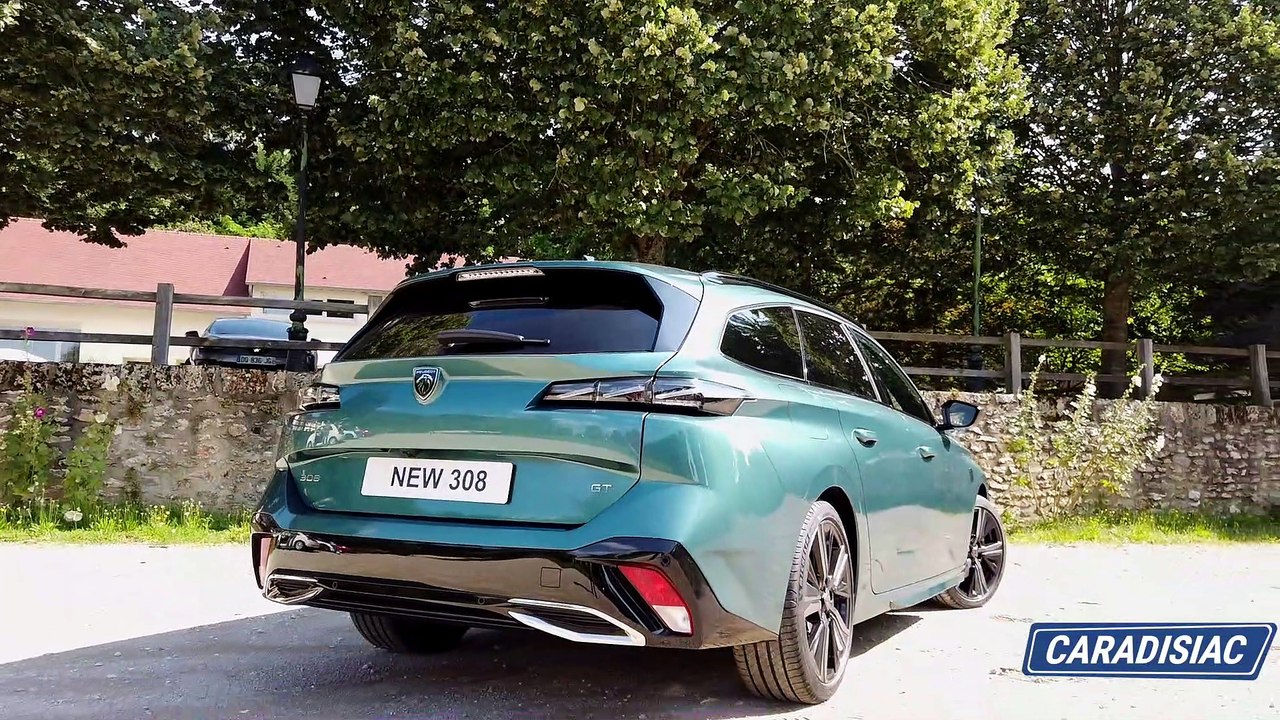 Comparatif vidéo - Peugeot 308 SW vs. Volkswagen Golf SW (2021): fortes en coffre