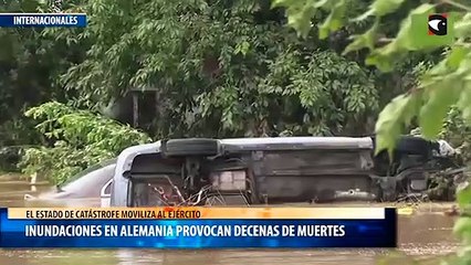 Inundaciones en Alemania provocan decenas de muertes
