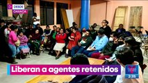 Liberan a agentes retenidos en Santiago Textitlán, Oaxaca