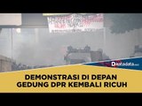 Demonstrasi di Depan Gedung DPR Kembali Ricuh | Katadata Indonesia