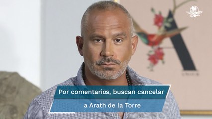 Por motivos discriminatorios, piden cancelar los programas que Arath de la Torre tenga en Televisa