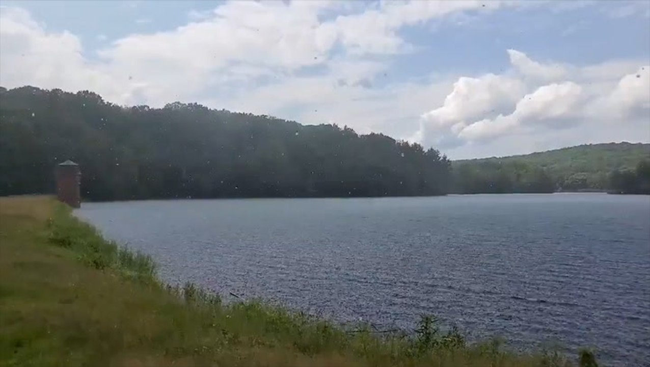 Quick shower on a beautiful day