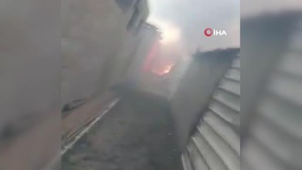 Son dakika: Yemen'de kampta yangın: 30 ev kül oldu