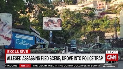 Video shows wild chase following assassination of Haiti's President