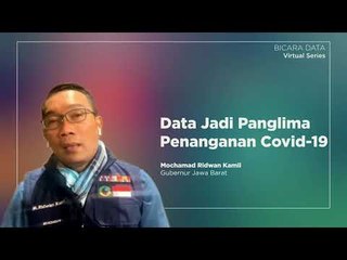 Ridwan Kamil: Data Jadi Panglima Penanganan Covid-19