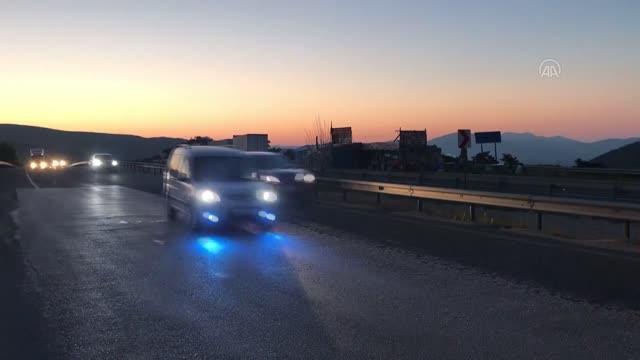 D-100 kara yolunun Karabük kesiminde yoğunluk yaşanıyor