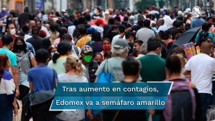 Edomex regresa a semáforo epidemiológico amarillo el lunes