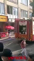 Aydın'da iş yerinde çıkan yangın korkuttu