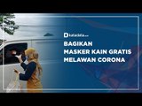 Bagikan Masker Kain Gratis Melawan Corona | Katadata Indonesia