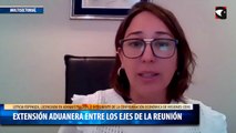 Extensión Aduanera entre los ejes de la reunión