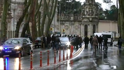 Dolmabahçe Sarayı'nda bomba paniği
