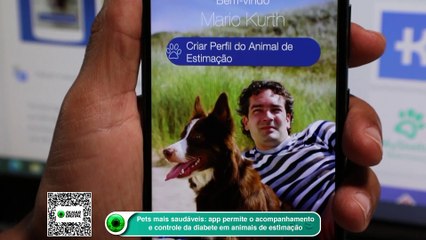 Pets mais saudáveis- app permite o acompanhamento e controle da diabete em animais de estimação