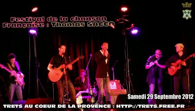 Festival de la Chanson francaise FABIEN SACCO 29SEP2012 TRETS