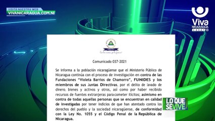 Fundaciones acusadas de actos ilícitos continúan proceso investigativo