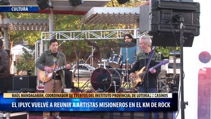El IPLYC vuelve a reunir a artistas misioneros en el Km de Rock