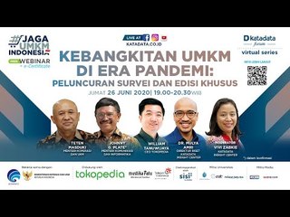 Kebangkitan UMKM di Era Pandemi: Peluncuran Survei & Edisi Khusus