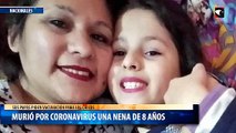Murió por coronavirus una nena de 8 años y sus papás piden vacunación para los chicos