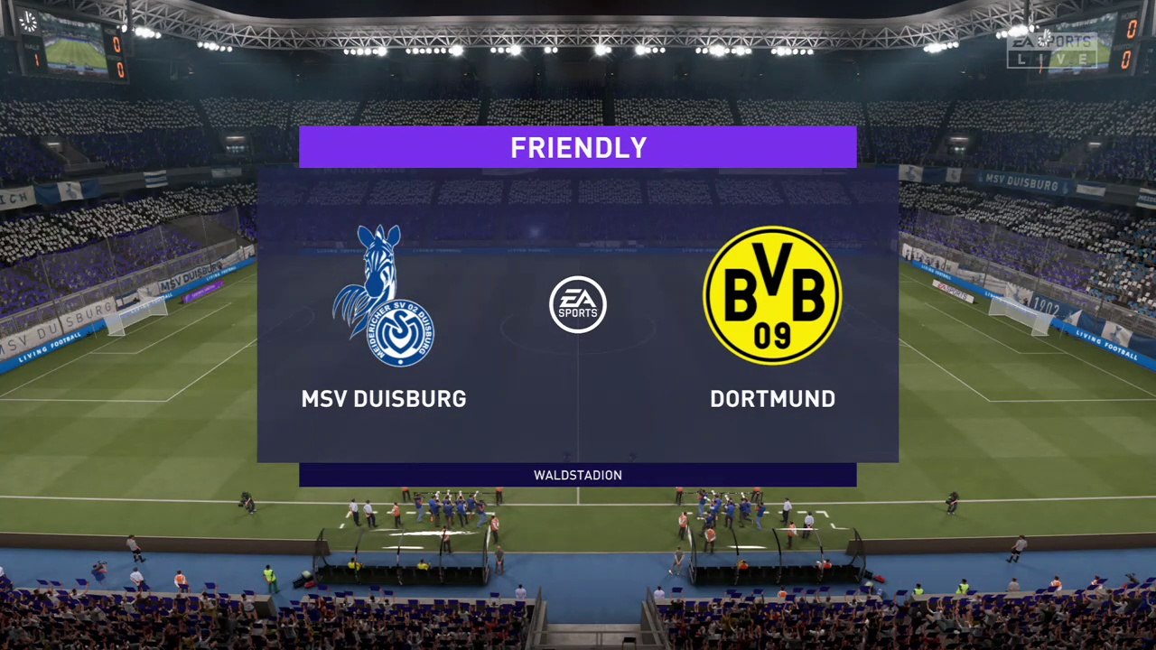 Duisburg vs Borussia Dortmund || Club Friendly - 17th July 2021 || Fifa 21