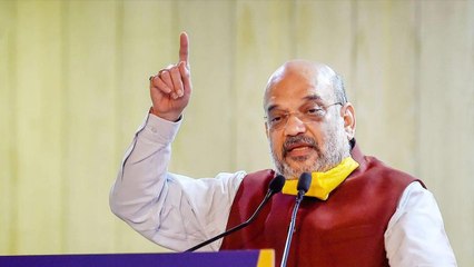 Amit Shah reached in security forces decoration ceremony