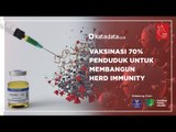 Vaksninasi 70% Penduduk Untuk Membangun Herd Immunity | Katadata Indonesia