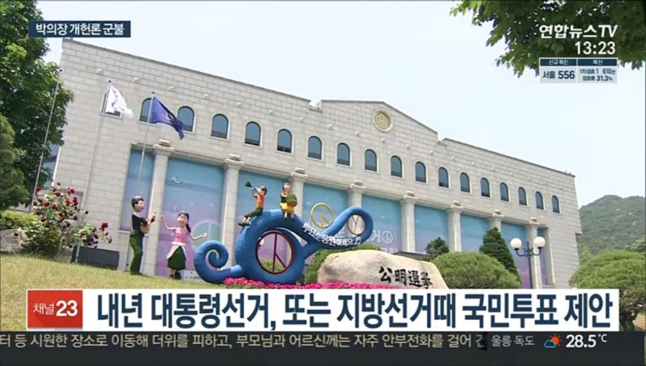 박병석 "지금이 개헌 적기…내년 국민투표하자"