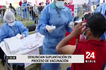 Taxista denunció que lo suplantaron en vacunatorio de Lima Norte