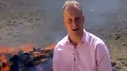 İngiliz gazeteci canlı yayında uyuşturucudan etkilenince...